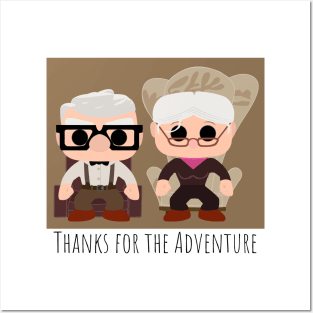 Carl & Ellie - Thanks for the Adventure! Posters and Art